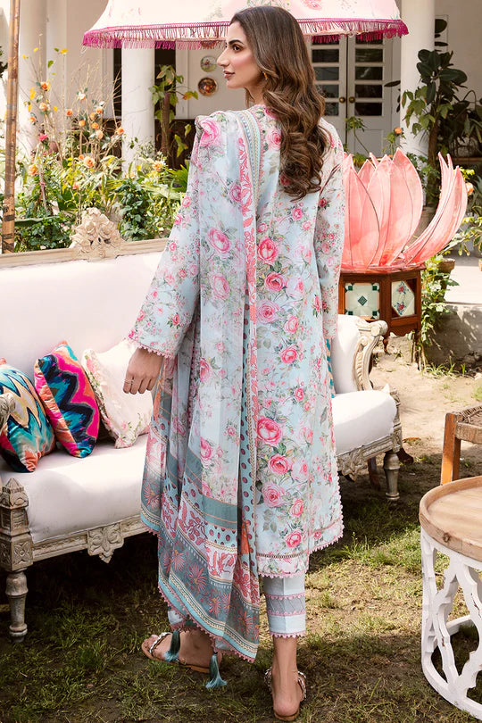 Rangreza By Afrozeh Embroidered Lawn Unstitched 3 Piece Suit - 05 Rangreza By Afrozeh Embroidered Lawn Unstitched 3 Piece Suit - 05