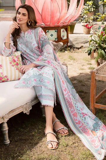 Rangreza By Afrozeh Embroidered Lawn Unstitched 3 Piece Suit - 05 Rangreza By Afrozeh Embroidered Lawn Unstitched 3 Piece Suit - 05