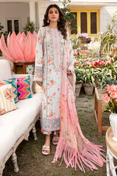 Rangreza By Afrozeh Embroidered Lawn Unstitched 3 Piece Suit - 06