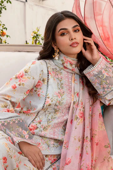 Rangreza By Afrozeh Embroidered Lawn Unstitched 3 Piece Suit - 06 Rangreza By Afrozeh Embroidered Lawn Unstitched 3 Piece Suit - 06