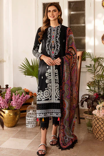 Rangreza By Afrozeh Embroidered Lawn Unstitched 3 Piece Suit - 08 Rangreza By Afrozeh Embroidered Lawn Unstitched 3 Piece Suit - 08