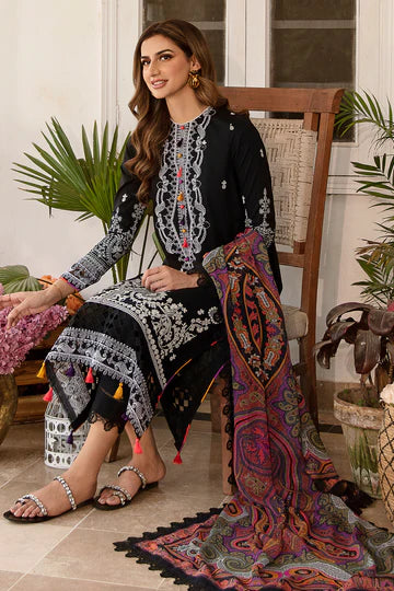 Rangreza By Afrozeh Embroidered Lawn Unstitched 3 Piece Suit - 08 Rangreza By Afrozeh Embroidered Lawn Unstitched 3 Piece Suit - 08