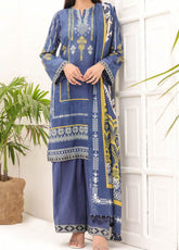 D#201 Salitex Malabis Digital Printed Lawn Collection 123 V-4