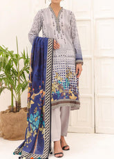 D#204 Salitex Malabis Digital Printed Lawn Collection 123 V-4