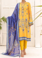 D#206 Salitex Malabis Digital Printed Lawn Collection 123 V-4