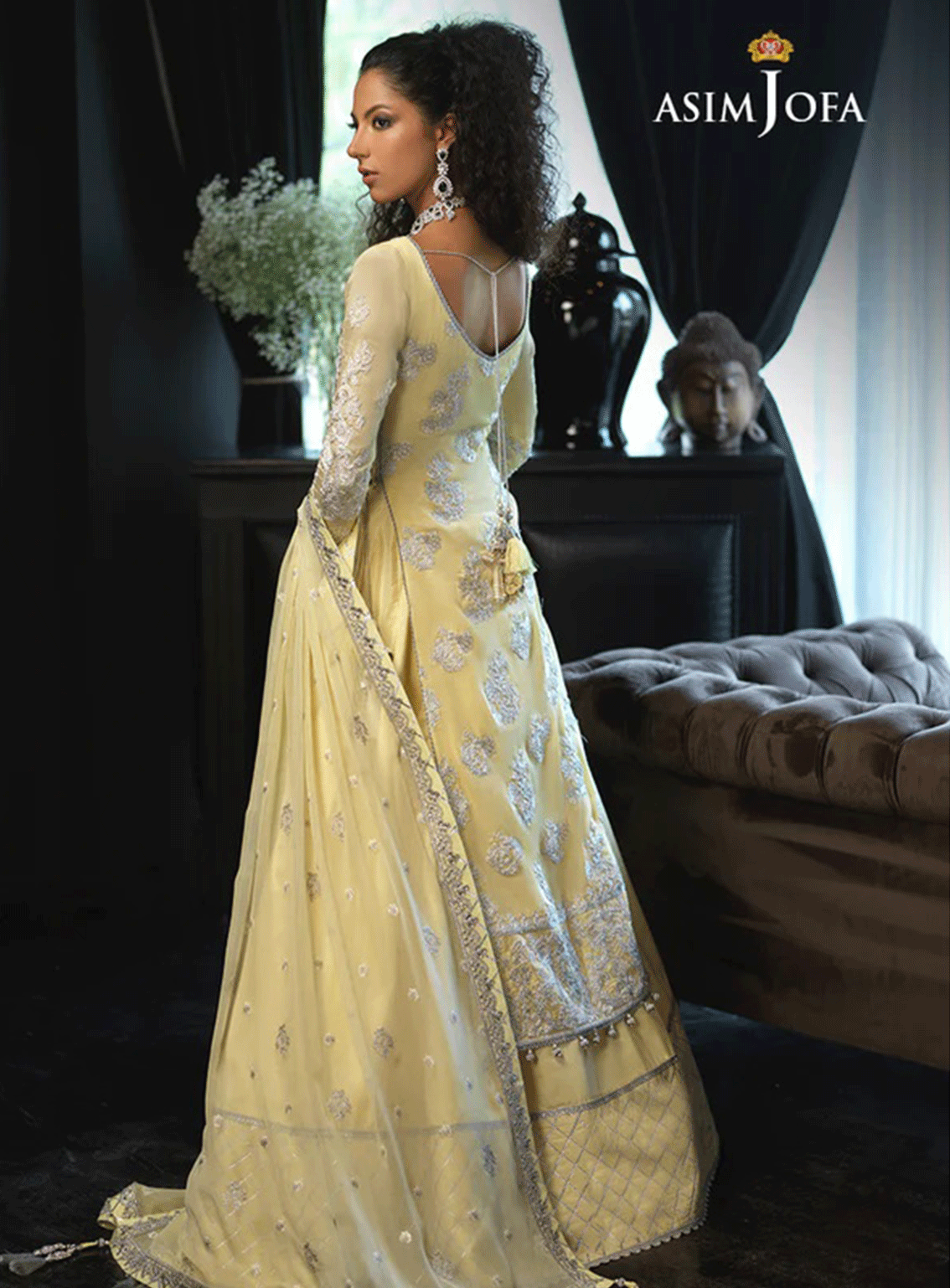 Ishq E Naubahar By Asim Jofa Embroidered Silk Unstitched 3 Piece Suit - AJ21IN AJN-22 Ishq E Naubahar By Asim Jofa Embroidered Silk Unstitched 3 Piece Suit - AJ21IN AJN-22