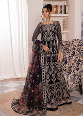 Iznik Chinon Embroidered Chiffon Unstitched 3 Piece Suit - IZ24CC 32 KIAH