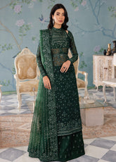 Iznik Chinon Embroidered Chiffon Unstitched 3 Piece Suit - IZ24CC 40 KEZIAH