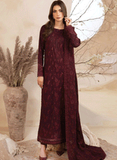 Iznik Embroidered Khaddar Unstitched 3 Piece Suit - IZ23LW ILW-11 CANDOR