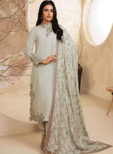 Iznik Embroidered Viscose Unstitched 3 Piece Suit - IZ23LW ILW-04 CLAIRE