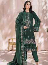 Jahan E Sukan By Humdum Embroidered Peach Unstitched 3 Piece Suit - HD23JS 03