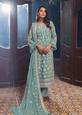Jahanara By Shamooz Embroidered Chiffon Unstitched 3 Piece Suit - SM24JA SU-86