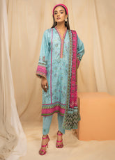 D#429B LSM Lakhany Komal Printed Lawn 3Pc 123 V-1
