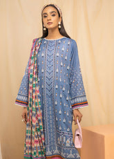 D#430B LSM Lakhany Komal Printed Lawn 3Pc 123 V-1