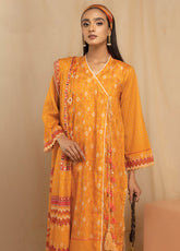 D#95B LSM Lakhany Komal Printed Lawn 3Pc 123 V-1