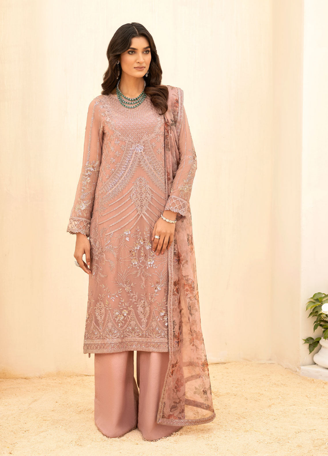 D#01 Iznik Chinon Emb Chiffon Collection 123 D#01 Iznik Chinon Emb Chiffon Collection 123