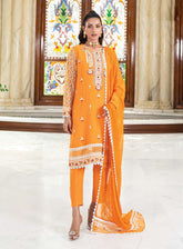 Khuwabeeda By Addee Embroidered Chiffon Stitched 3 Piece Suit - AD23KC MF-014 USHBA