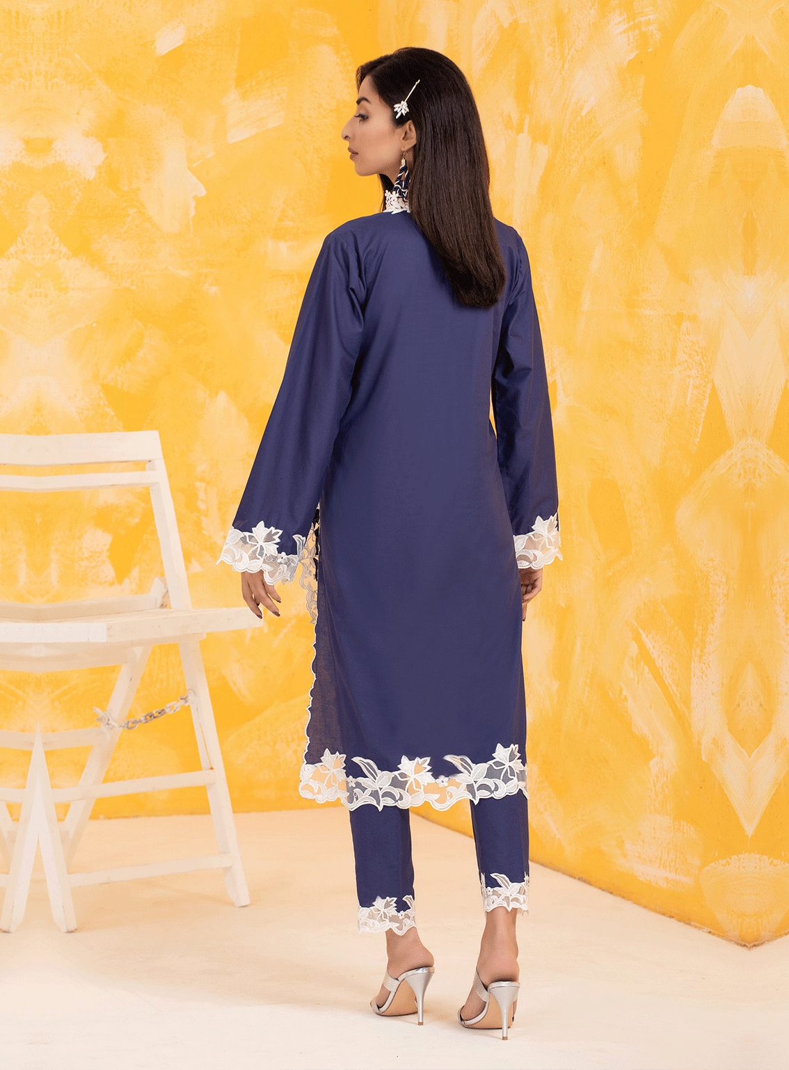 Lakhany By LSM Embroidered Cambric Stitched 2 Piece Suit - LSM-2808 Lakhany By LSM Embroidered Cambric Stitched 2 Piece Suit - LSM-2808