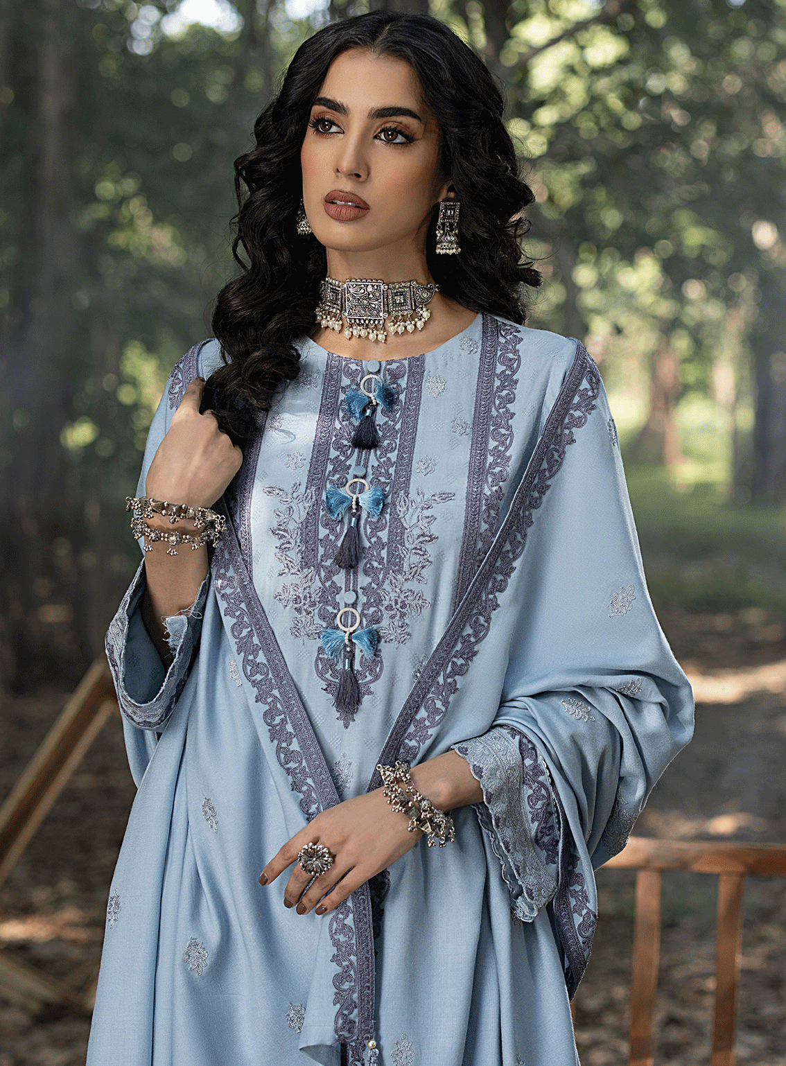 Lakhany By LSM Embroidered Cashmi Wool Unstitched 3 Piece Suit - 0006 Lakhany By LSM Embroidered Cashmi Wool Unstitched 3 Piece Suit - 0006