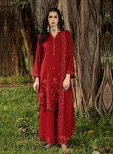 Lakhany By LSM Embroidered Cashmi Wool Unstitched 3 Piece Suit - 0049