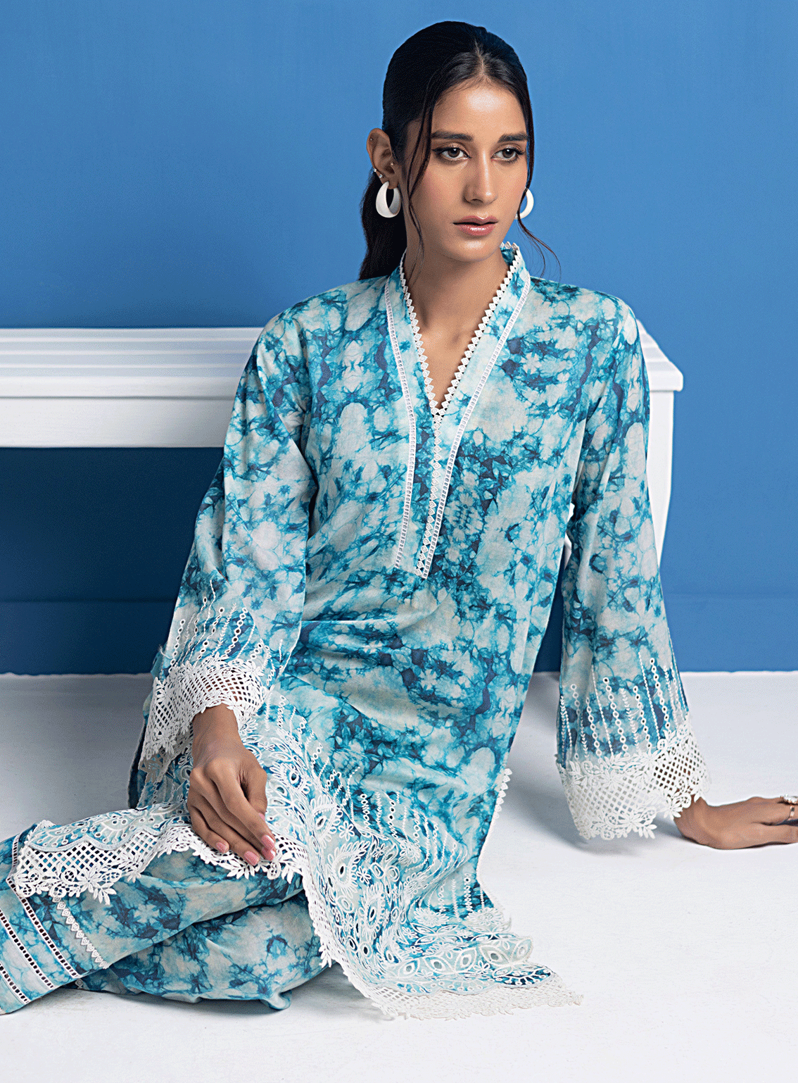 Lakhany By LSM Embroidered Lawn Stitched 2 Piece Suit - LG-SK-0074 Lakhany By LSM Embroidered Lawn Stitched 2 Piece Suit - LG-SK-0074