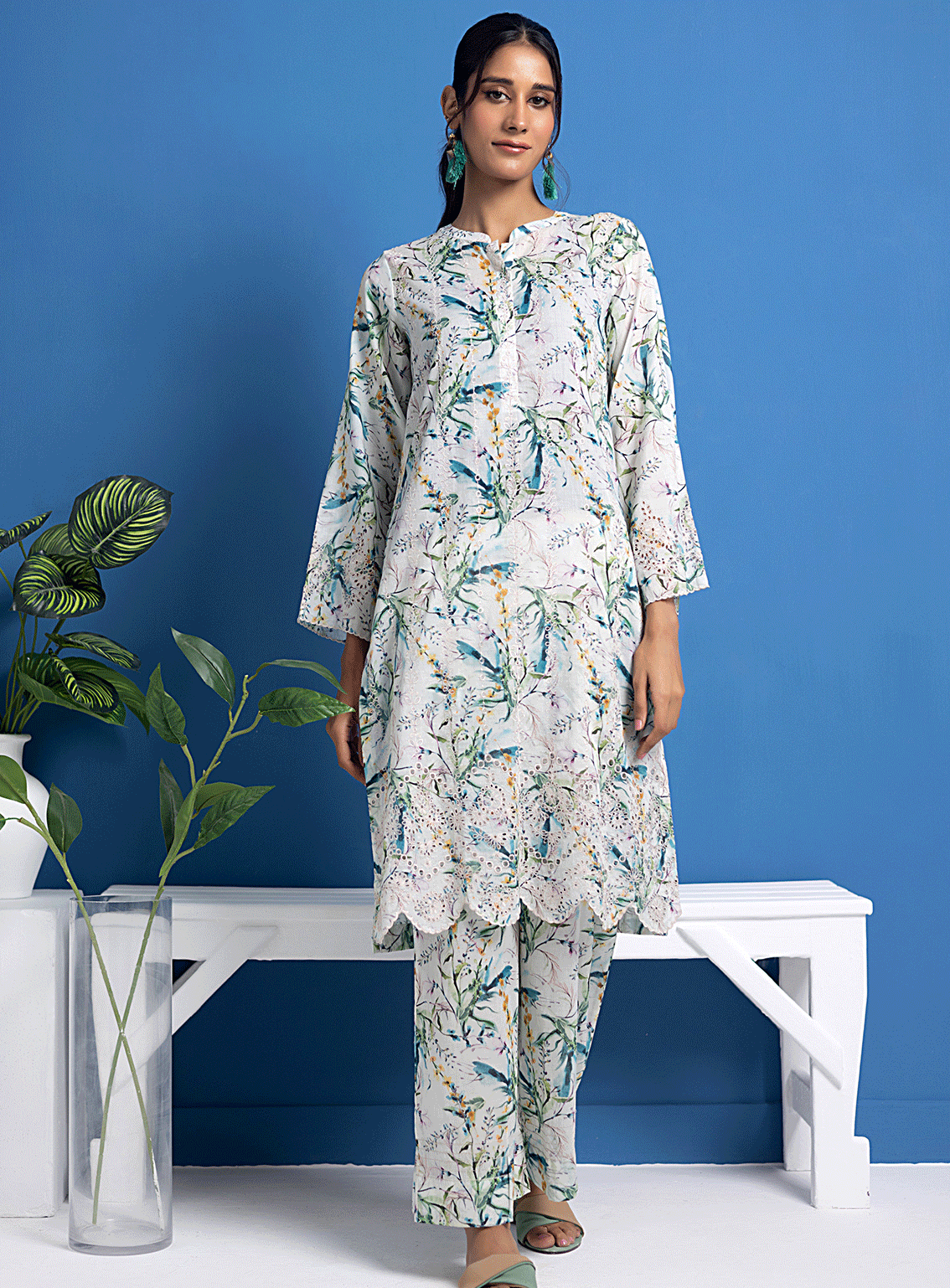 Lakhany By LSM Embroidered Lawn Stitched 2 Piece Suit - LG-SK-0089 Lakhany By LSM Embroidered Lawn Stitched 2 Piece Suit - LG-SK-0089