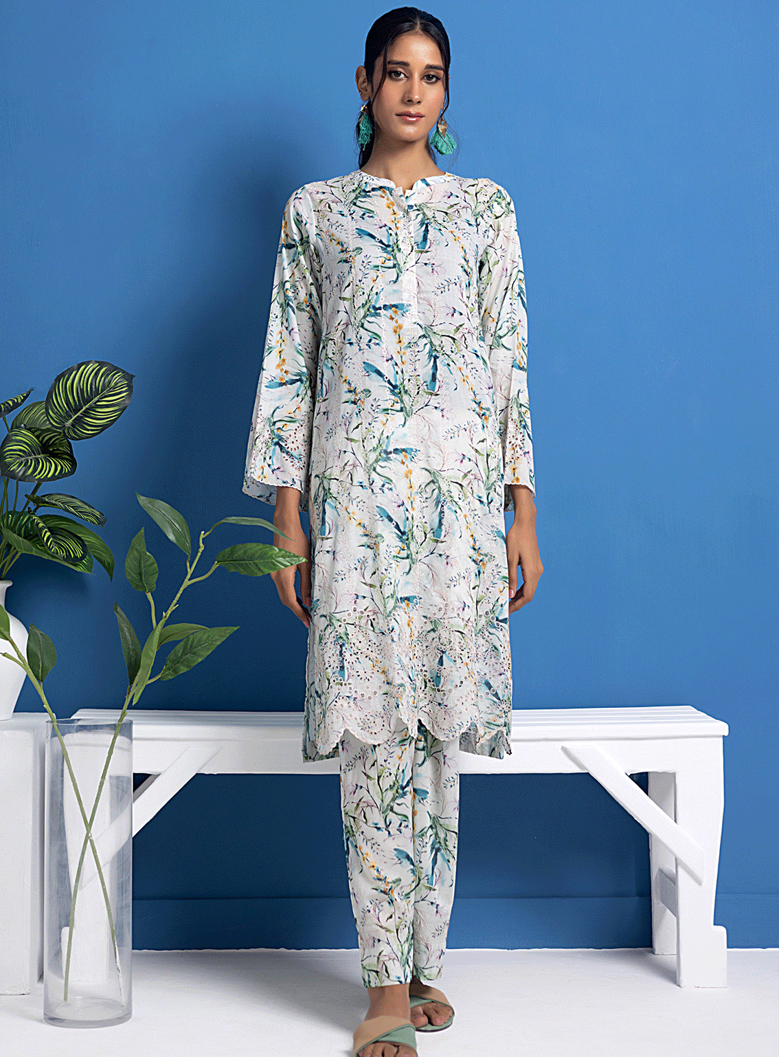 Lakhany By LSM Embroidered Lawn Stitched 2 Piece Suit - LG-SK-0089 Lakhany By LSM Embroidered Lawn Stitched 2 Piece Suit - LG-SK-0089