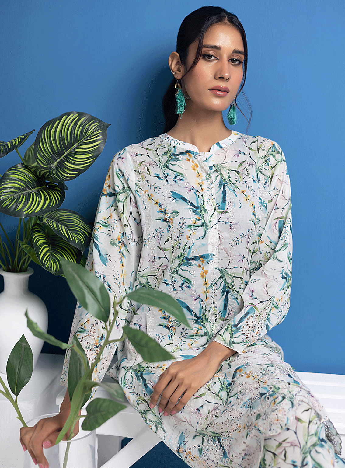 Lakhany By LSM Embroidered Lawn Stitched 2 Piece Suit - LG-SK-0089 Lakhany By LSM Embroidered Lawn Stitched 2 Piece Suit - LG-SK-0089