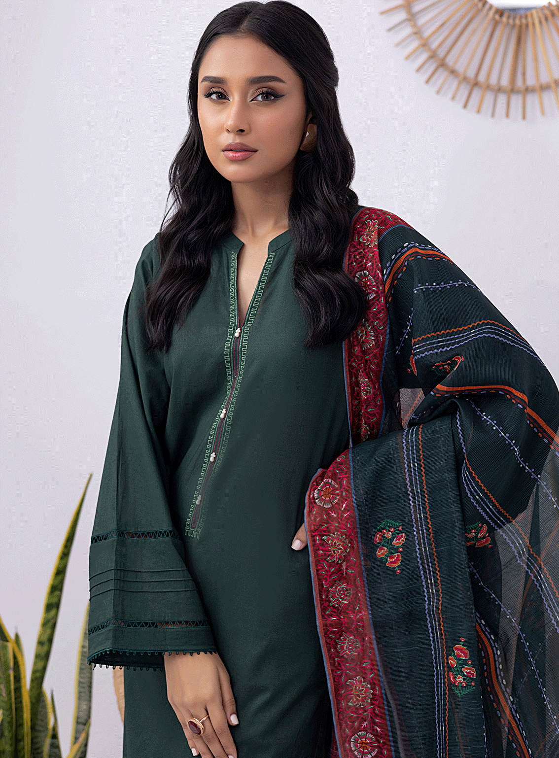 Lakhany By LSM Embroidered Organza Stitched 3 Piece Suit - LG-SS-0300 Lakhany By LSM Embroidered Organza Stitched 3 Piece Suit - LG-SS-0300