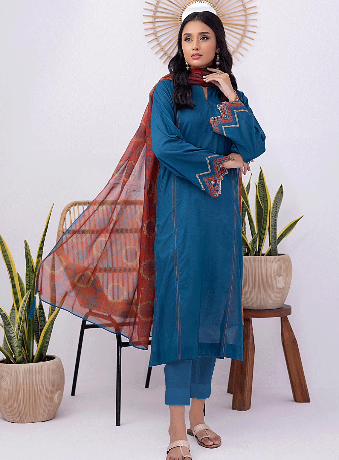 Lakhany By LSM Embroidered Organza Stitched 3 Piece Suit - LG-SS-0500 Lakhany By LSM Embroidered Organza Stitched 3 Piece Suit - LG-SS-0500