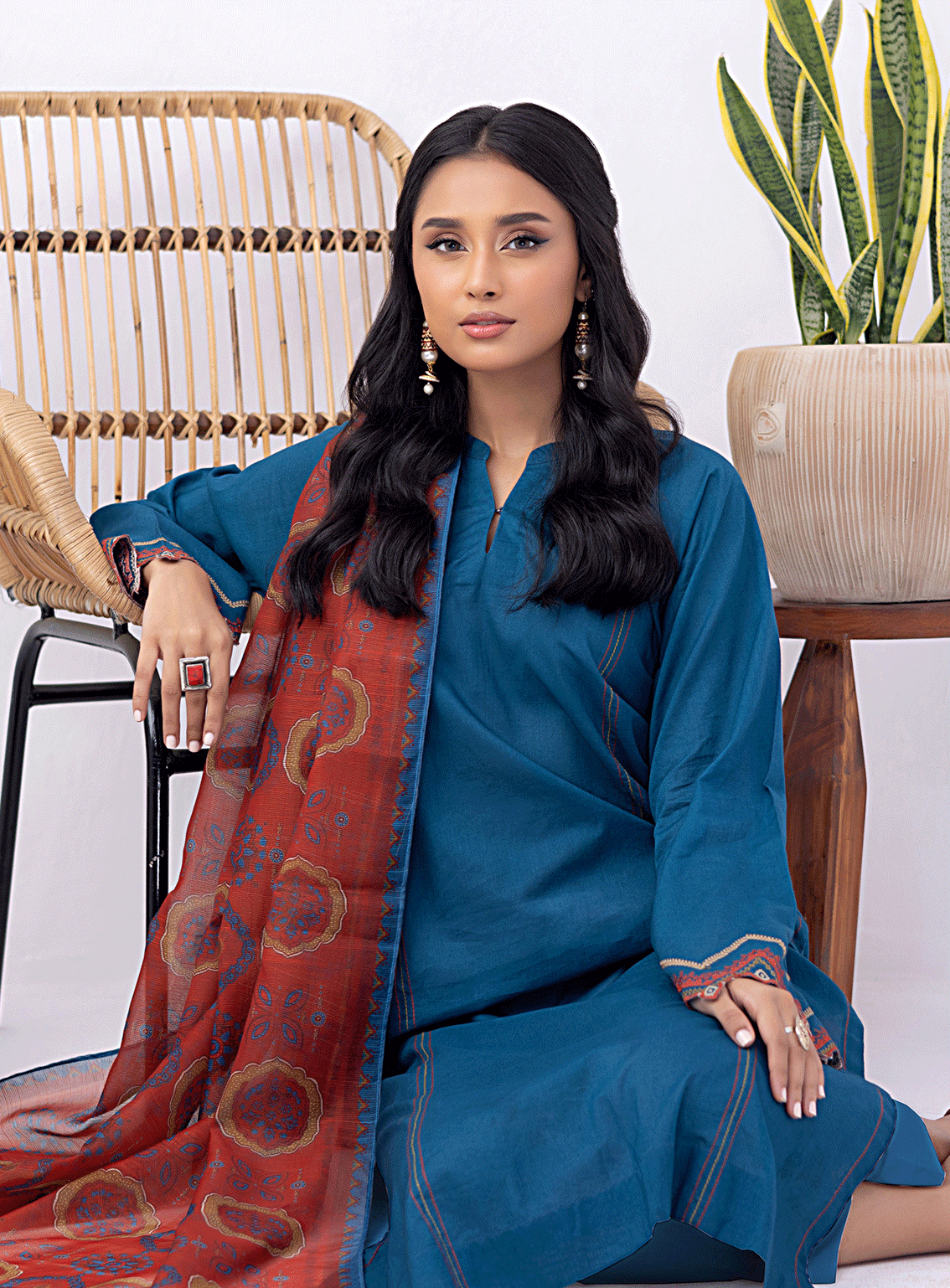 Lakhany By LSM Embroidered Organza Stitched 3 Piece Suit - LG-SS-0500 Lakhany By LSM Embroidered Organza Stitched 3 Piece Suit - LG-SS-0500