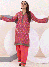 Lakhany By LSM Printed Lawn Stitched 2 Piece Suit - LSM-3033