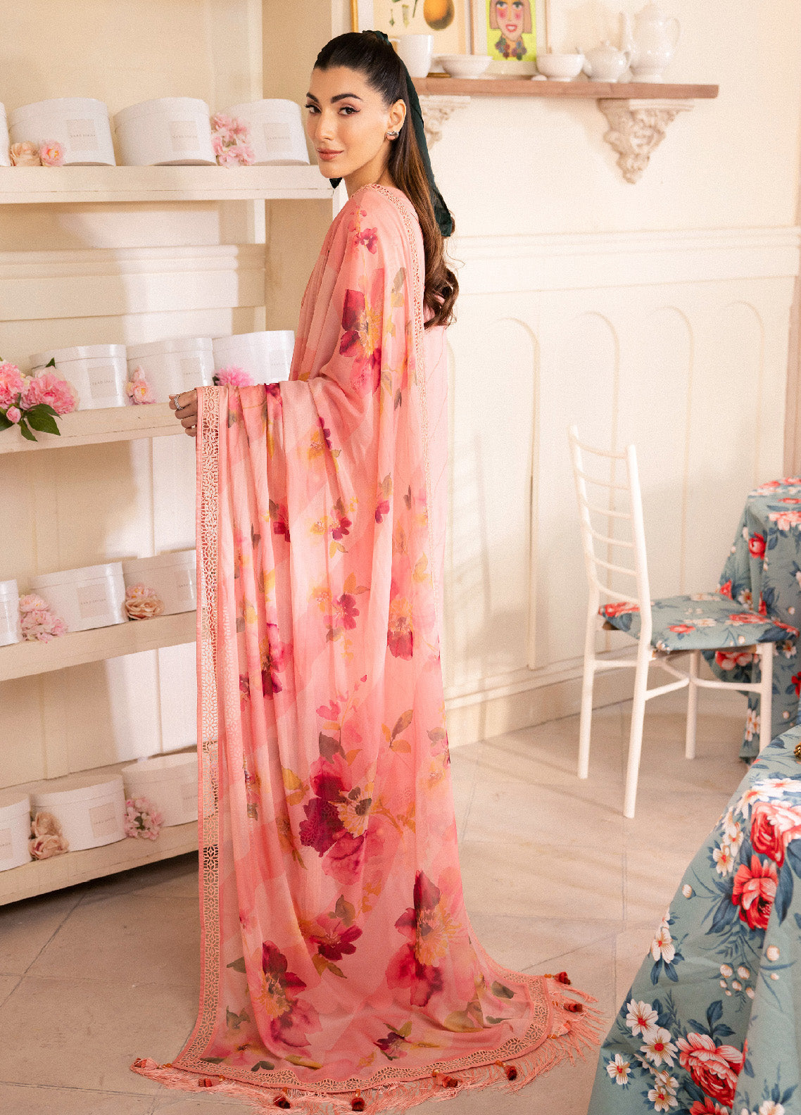 Lamour By Saad Shaikh Embroidered Lawn Unstitched 3 Piece Suit - SSK24L 01 BLOSSOM Lamour By Saad Shaikh Embroidered Lawn Unstitched 3 Piece Suit - SSK24L 01 BLOSSOM
