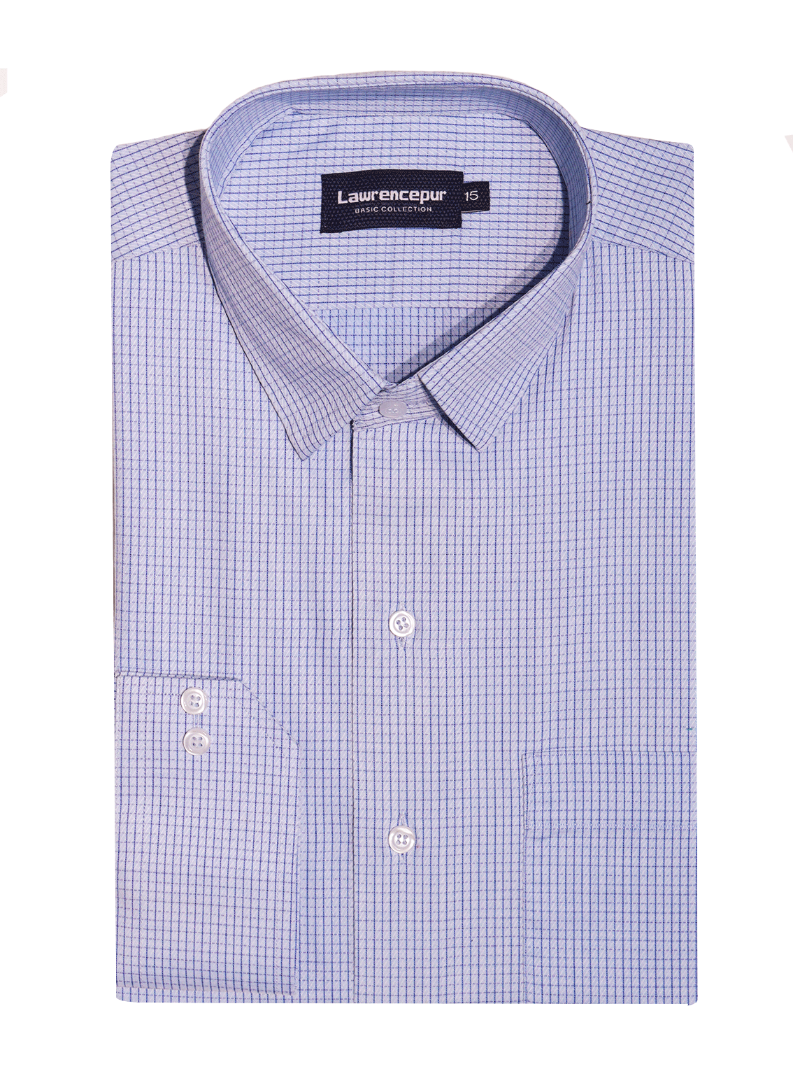 Lawrencepur Formal Check Shirt For Men - LP23S 08 Lawrencepur Formal Check Shirt For Men - LP23S 08