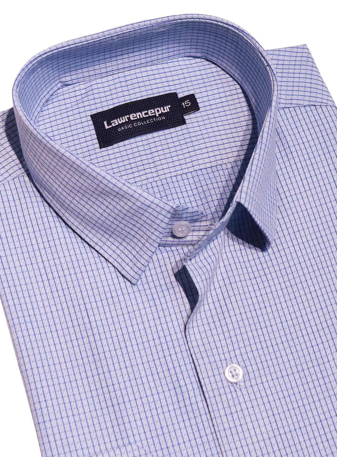Lawrencepur Formal Check Shirt For Men - LP23S 08 Lawrencepur Formal Check Shirt For Men - LP23S 08