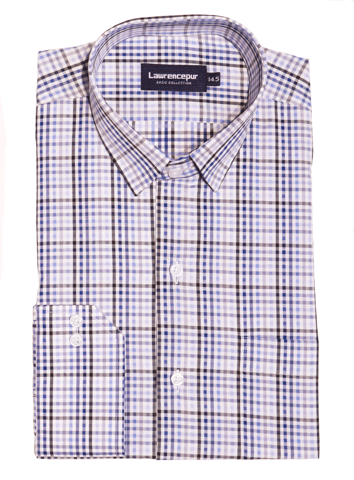 Lawrencepur Formal Check Shirt For Men - LP23S 10 Lawrencepur Formal Check Shirt For Men - LP23S 10
