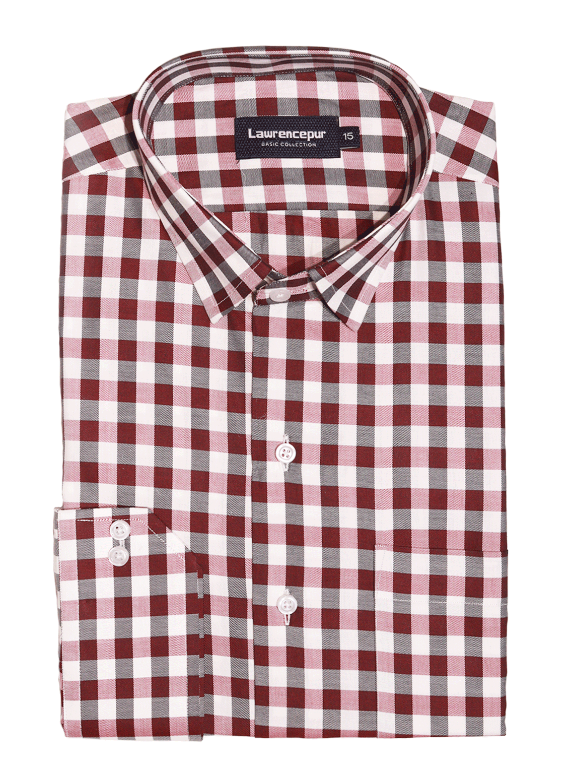 Lawrencepur Formal Check Shirt For Men - LP23S 14 Lawrencepur Formal Check Shirt For Men - LP23S 14