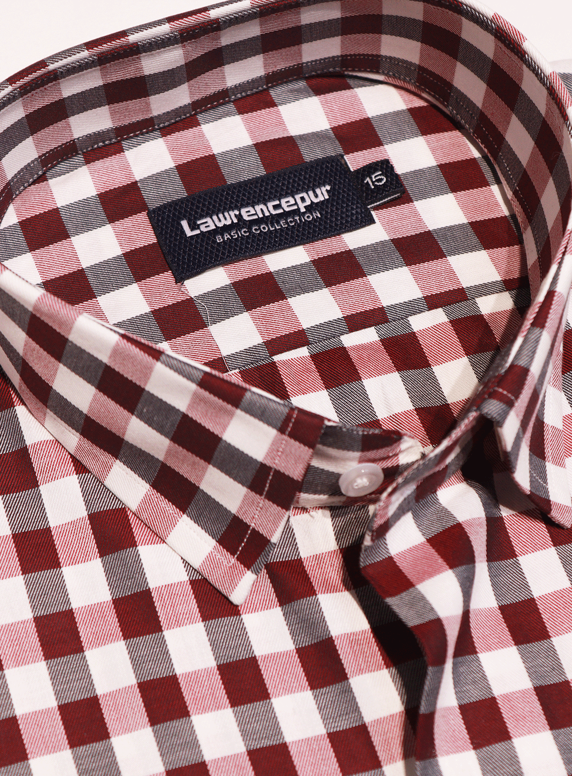 Lawrencepur Formal Check Shirt For Men - LP23S 14 Lawrencepur Formal Check Shirt For Men - LP23S 14