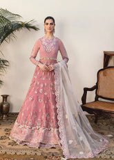 Mehrbano Ayzel By Afrozeh Embroidered Net Unstitched 3 Piece Suit - 08
