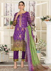 Riwaj By Afreen Embroidered Lawn Unstitched 3 Piece Suit - 09