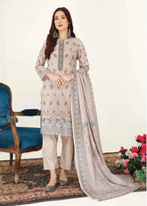 D#09 Alif Ruby Digital Emb Lawn Collection 223