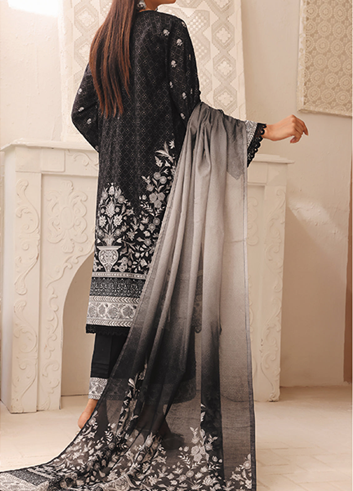 Misri By VS Textile Printed Lawn Unstitched 3 Piece Suit - 18 Misri By VS Textile Printed Lawn Unstitched 3 Piece Suit - 18