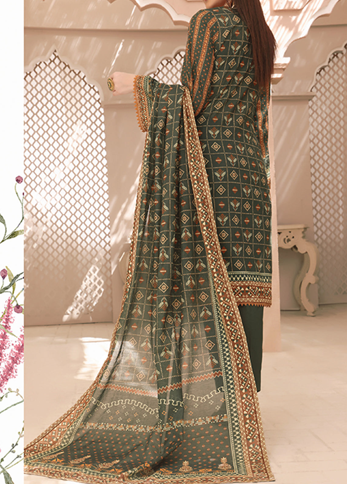 Misri By VS Textile Printed Lawn Unstitched 3 Piece Suit - 03 Misri By VS Textile Printed Lawn Unstitched 3 Piece Suit - 03
