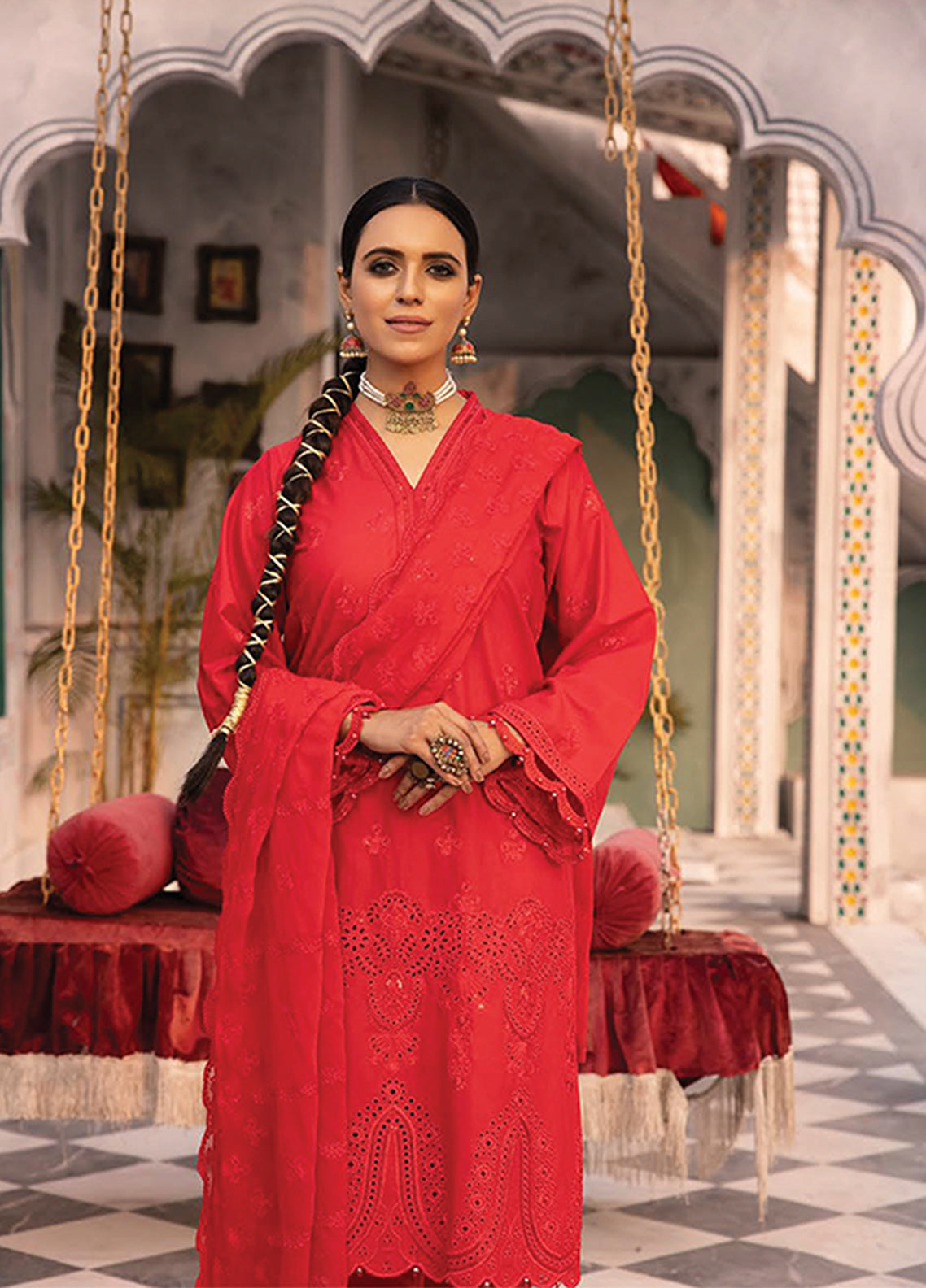 Azure By Aalaya Embroidered Lawn Unstitched 3 Piece Suit - 07 Azure By Aalaya Embroidered Lawn Unstitched 3 Piece Suit - 07