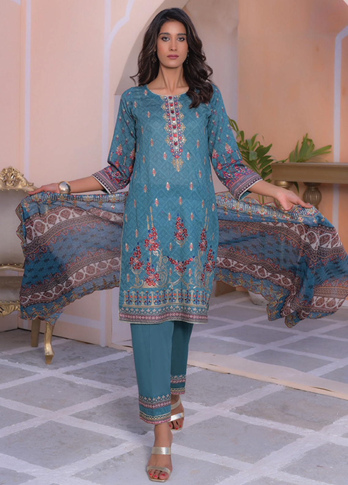 D#01 MTF Gardenia Digital Emb Lawn Collection 223 D#01 MTF Gardenia Digital Emb Lawn Collection 223