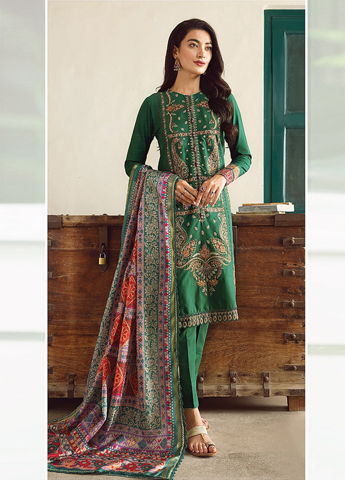D#01 Jazmin Iris Emb Lawn Collection 223 D#01 Jazmin Iris Emb Lawn Collection 223