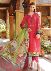 D#1711A Maria B M Print Emb Lawn Collection 223
