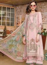 D#1713A Maria B M Print Emb Lawn Collection 223