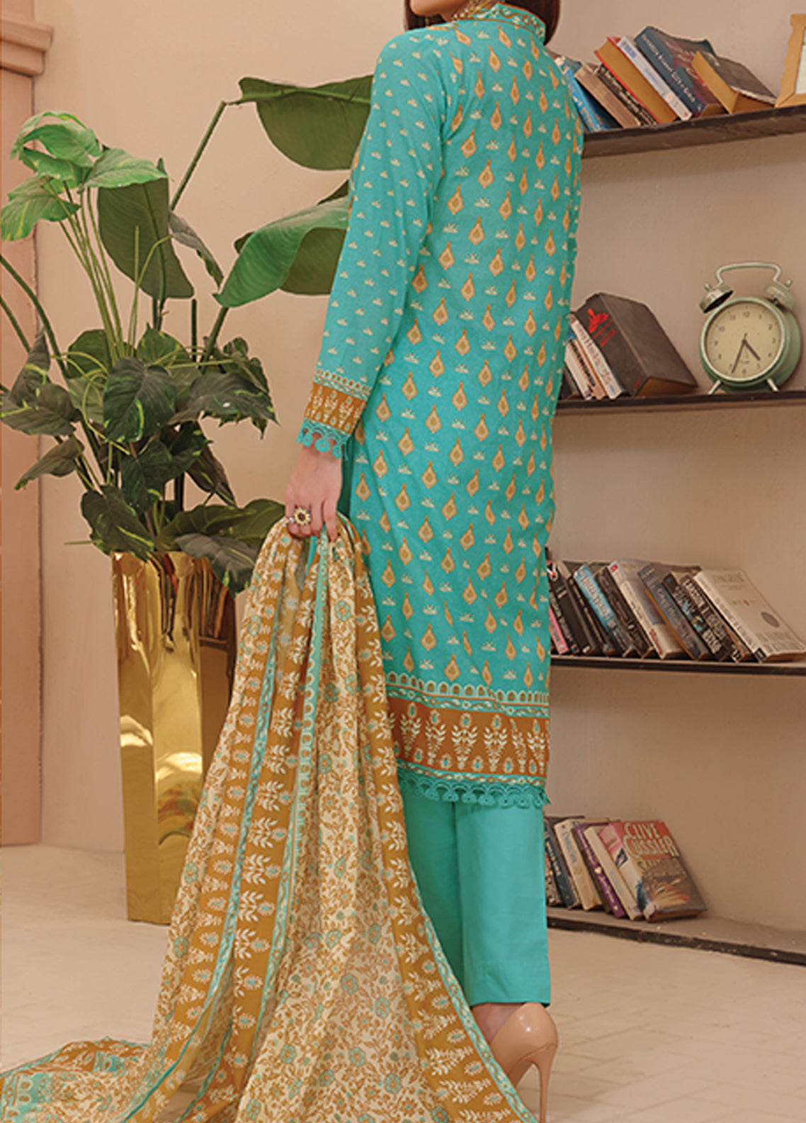Misri By VS Textile Printed Lawn Unstitched 3 Piece Suit - 15 Misri By VS Textile Printed Lawn Unstitched 3 Piece Suit - 15