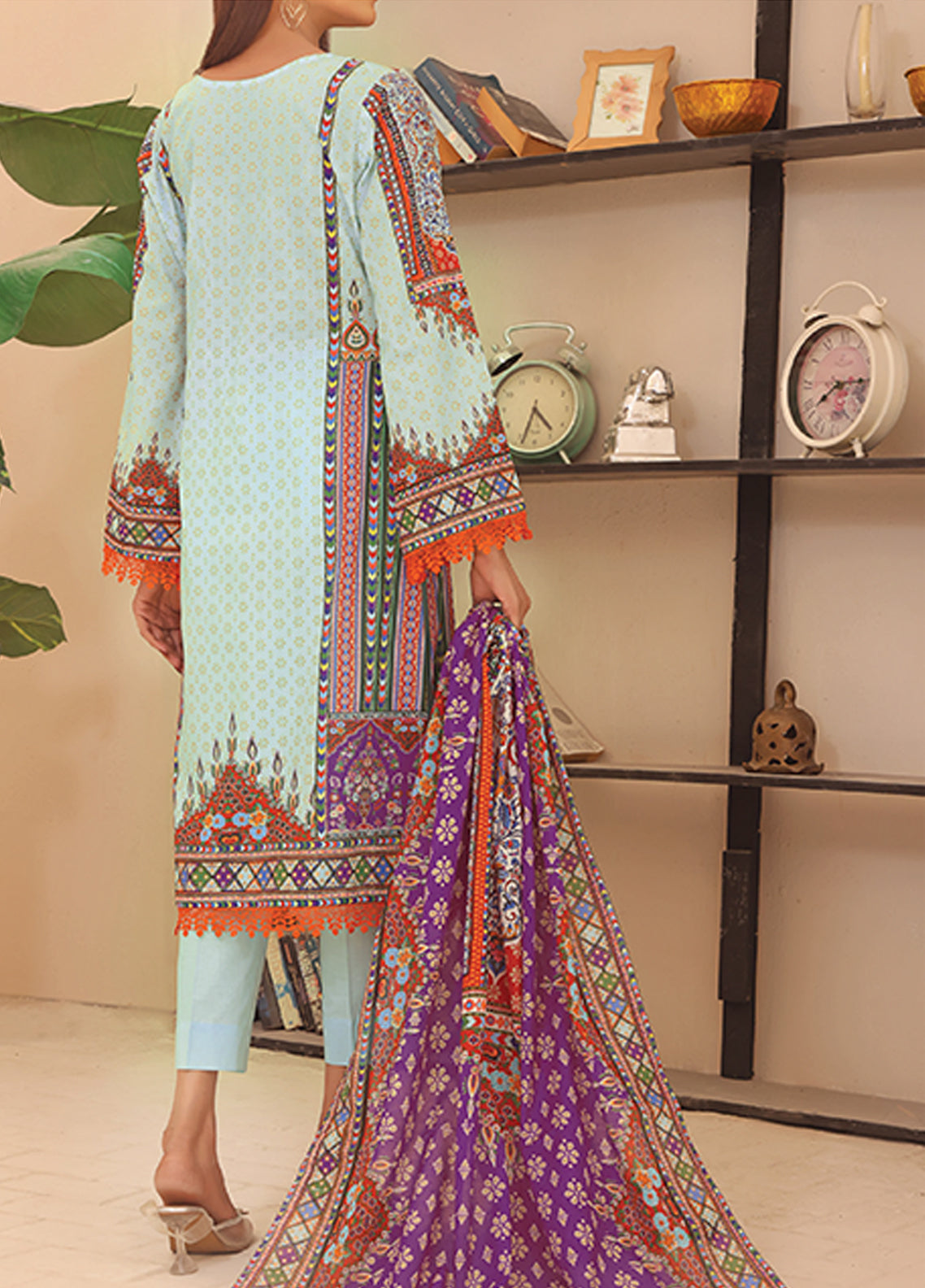 Misri By VS Textile Printed Lawn Unstitched 3 Piece Suit - 13 Misri By VS Textile Printed Lawn Unstitched 3 Piece Suit - 13